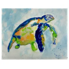 Betsy Drake Blue Sea Turtle Place Mat Set of 4