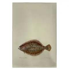 Betsy Drake Flounder Guest Towel
