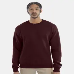 Champion&reg; Powerblend Crewneck Sweatshirt Maroon