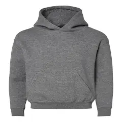 LAT&reg; Youth Long Sleeve Fleece Hoodie Granite heather