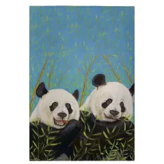 Betsy Drake Panda Guest Towel