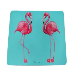 Betsy Drake Colorful Pink Flamingos Comfort Floor Mat 18 In. X 26 In.