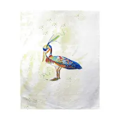 Betsy Drake Fancy Heron Beach Towel Multicolor