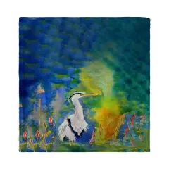 Betsy Drake D&B's Blue Heron Kitchen Towel