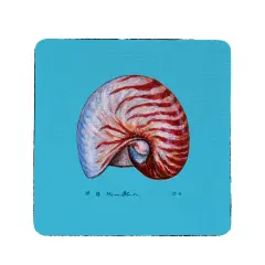 Betsy Drake Nautilus Neoprene Coaster Set of 4