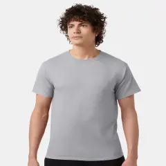 Champion&reg; Short Sleeve Crewneck T-Shirt Light steel