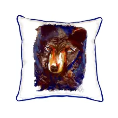 Betsy Drake Betsy's Bear Extra Large 22 X 22 Indoor / Outdoor Pillow