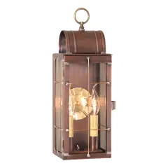 Irvin's Country Tinware Queen Arch Lantern in Antique Copper