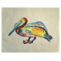 Betsy Drake Gertrude Pelican B Place Mat Set of 4