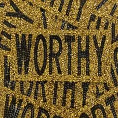Worthy Rhinestone patch