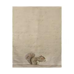 Betsy Drake Squirrel Beach Towel Multicolor