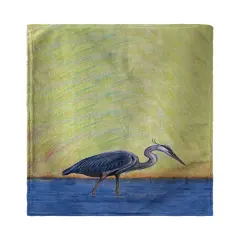 Betsy Drake Blue Heron Kitchen Towel