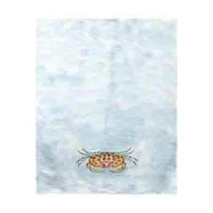 Betsy Drake Calico Crab Beach Towel Multicolor