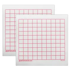Graphing 3M Post-it&reg; Notes,10 x 10 Grid, 4 Pads Per Pack, 2 Packs