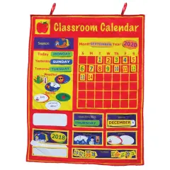 Classroom Calendar, 36"H x 26"W