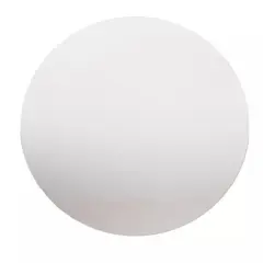 SILVER 10 Round 13" Decorative Mirror Plastic CHARGER PLATES