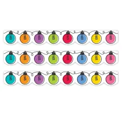 (3 Pk) Colorful Doodle Lights Ez Border