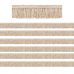 Wonderfully Wild Fringe Die-Cut Border Trim, 35 Feet Per Pack, 6 Packs