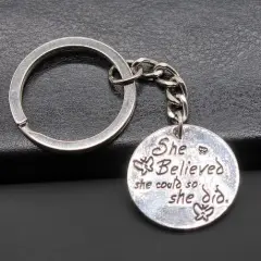 She Believed Keychains | RAHEEV&reg;