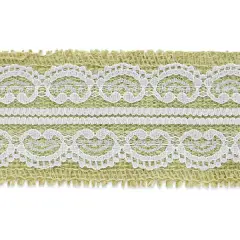 10 Yards of Darla Jute Lace Trim | 10 yard cut