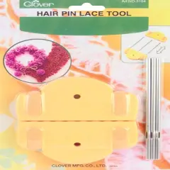 Clover Hair Pin Lace Tool