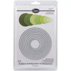 Sizzix Framelits Dies 8/Pkg-Circles