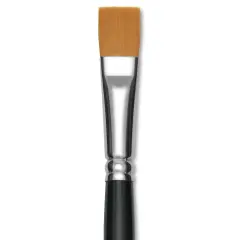Utrecht Synthetic Sablette Brush - Long Handle, Bright, Size 16