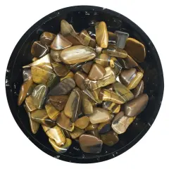 Gold Tiger Eye Mini Crystal Chips &ndash; Size 2
