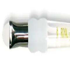 Royal & Langnickel(R) Soft-Grip White Taklon Filbert Brush