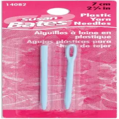 Susan Bates Plastic Yarn Needles-2.75" 2/Pkg