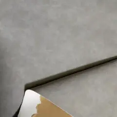 Kitcheniva Suede Vinyl Fabric Faux Leather Self Adhesive 52" Nardo gray