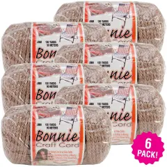 Multipack of 6 - Bonnie Macrame Craft Cord 6mmX100yd-Pottery