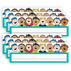 Stick Kids Name Plates, 9-1/2" x 3-1/4", 36 Per Pack, 6 Packs