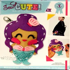 Sew Cute Mermaid Backpack Clip Kit