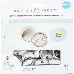 We R Button Press Refill Pack 25/Pkg-Medium (37mm)