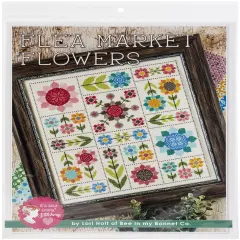 It's Sew Emma Cross Stitch Pattern-Flea Market Flowers By Lori Holt