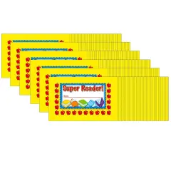 Super Reader! Punch Cards, 36 Per Pack, 6 Packs