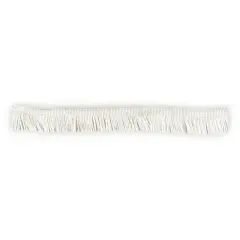 20 yards of 1" Chainette Fringe Trim | 20 yard cut White