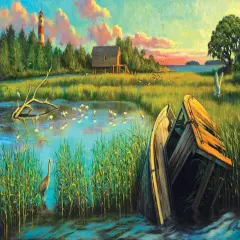 Sunsout Laughing Gull Creek 500 pc Jigsaw Puzzle 42971