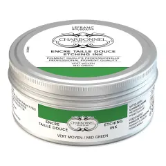 Charbonnel Etching Ink - Medium Green, 200 ml