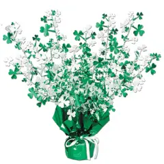 Shamrock Gleam 'N Burst Centerpiece (Pack Of 12)
