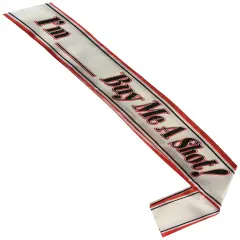 I'mBlankBuy Me A Shot! Satin Sash (Pack of 6)