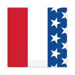 Patriotic Beverage Napkins (Pack of 12)