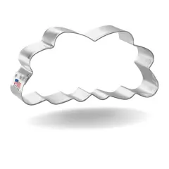 CookieCutter.com 4 in Floral Eucalyptus Leaf Cookie Cutter Shapes Made in USA, 