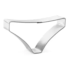 Bikini Bottom Cookie Cutter 3.75 in, CookieCutter.com, Tin Plated Steel, Handmade in the USA
