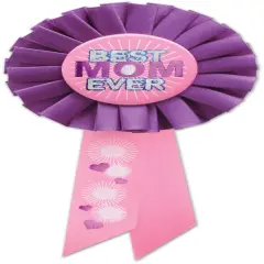 Best Mom Ever Rosette (Pack of 6)