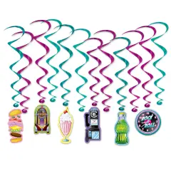 Soda Shop Whirls, (Pack Of 6)