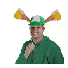 Plush St Patrick's Day Mugs Cap (Pack of 6)