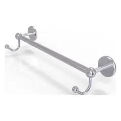 Prestige Skyline Collection 24 Inch Towel Bar With Integrated Hooks - P1000-41-24-Hk-Sch