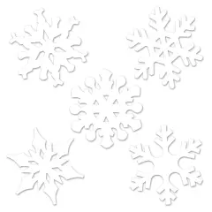 Mini Snowflake Cutouts (Pack of 24)